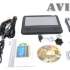 Навесной монитор на подголовник AVIS AVS0933T 9" c DVD (черный)