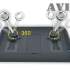 Навесной монитор на подголовник AVIS AVS0933T 9" c DVD (серый)