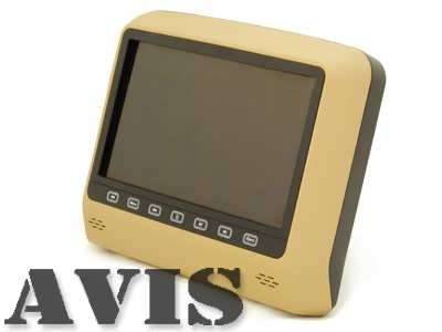 Навесной монитор на подголовник AVIS AVS0988T 9" c DVD (бежевый)