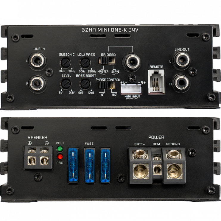 GROUND ZERO GZHA MINI ONE-K 24V