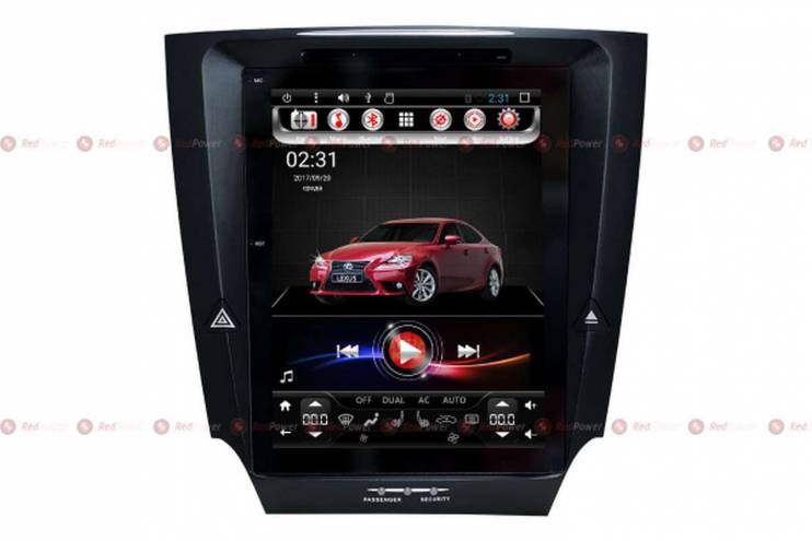 Автомагнитола Redpower 31300 (Tesla) Lexus IS (2005-2013) с управлением климата