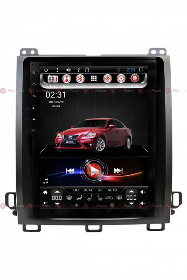 Автомагнитола Redpower 31470 (Tesla) Lexus GX 470 с управлением климата