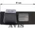 Штатная камера заднего вида AVIS AVS321CPR (#010) для CADILAC CTSII/SRXII/CHEVROLET AVEO II/ CRUZE HATCHBACK