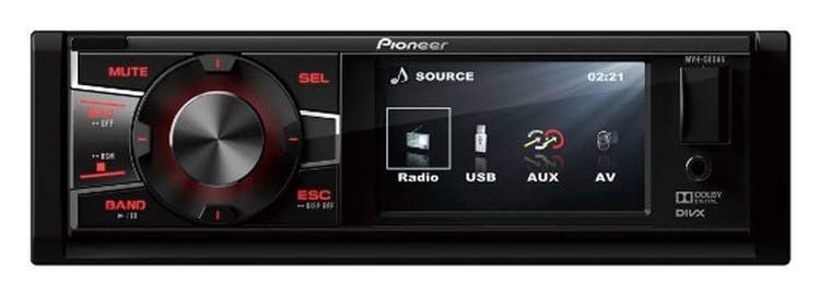 Автомагнитола pioneer mvh 580av инструкция