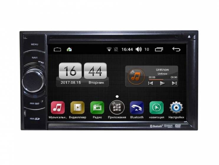 Штатная магнитола FarCar S170 L802 Nissan Navara (2005-2014)