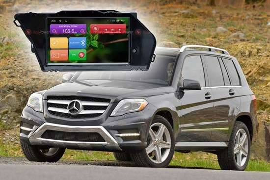 Штатная магнитола Redpower 31468 IPS Mercedes-Benz GLK дорестайл (2008-2012)